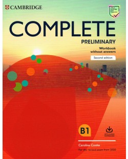 Complete Preliminary Workbook without Answers with Audio Download For the Revised Exam from 2020