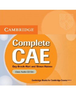 Complete CAE 1st edition: Английски език: Английски език - ниво С1 (3 CD към учебника)