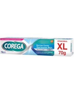 Corega Фиксиращ крем за протези Extra Strong, 70 g