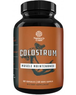 Colostrum, 500 mg, 60 капсули, Nature's Craft