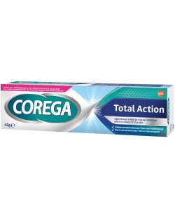 Corega Фиксиращ крем за протези Total Action, 40 g