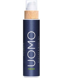 Cocosolis Suntan & Body Био масло за бърз тен Uomo for Him, 200 ml