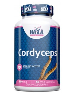 Cordyceps, 500 mg, 60 капсули, Haya Labs