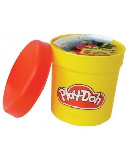 Творчески комплект Play-Doh - Кофичка със стикери и маркери за оцветяване
