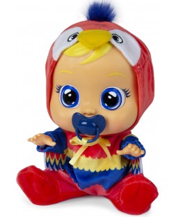 Плачеща кукла със сълзи IMC Toys Cry Babies - Лори, папагалче
