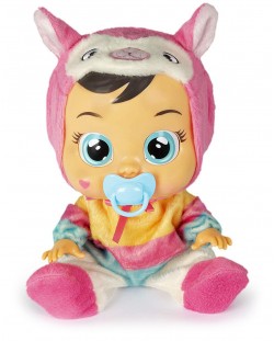 Плачеща кукла със сълзи IMC Toys Cry Babies - Лена, лама
