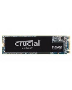SSD памет Crucial - MX500, 500GB,  2.5'', SATA III