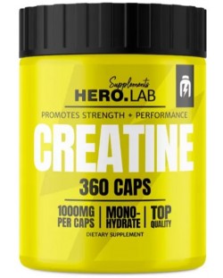 Creatine Monohydrate, 360 капсули, Hero.Lab