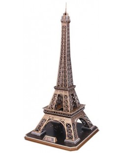 3D Пъзел Cubic Fun от 82 части – Eiffel Tower