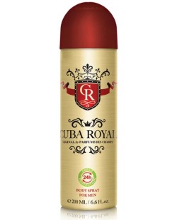 Cuba Спрей дезодорант Royal, 200 ml