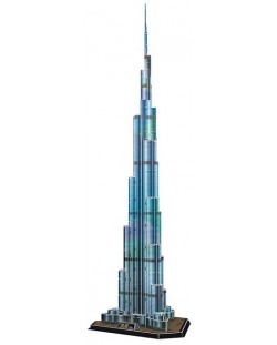 3D Пъзел Cubic Fun от 136 части – Burj Khalifa