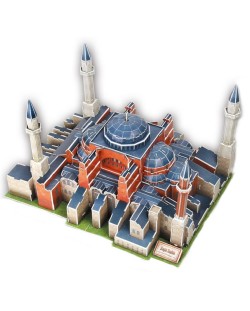 3D Пъзел Cubic Fun от 225 части – Hagia Sophia