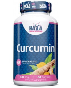 Curcumin, 500 mg, 60 капсули, Haya Labs