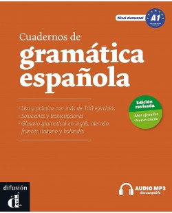 Cuadernos de gramática española A1- Libro + descarga mp3