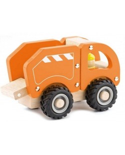 Дървена играчка Woody - Боклукчийски камион