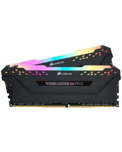 Оперативна памет Corsair - Vengeance RGB PRO black, 16GB, DDR4 3200MHz