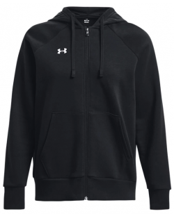 Дамски суитшърт Under Armour - UA Rival Fleece FZ,  черен