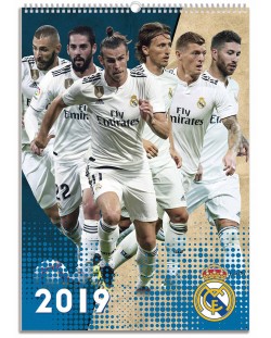 Стенен Календар Danilo 2019 - Real Madrid