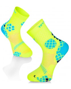 Дамски чорапи Pirin Hill - Try to Fly, размер 35-38, жълти