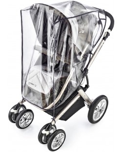 Дъждобран за бебешка количка BabyJem - Прозрачен, 66 x 96 cm