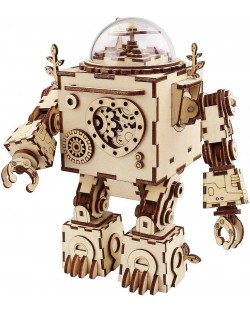 Дървен 3D пъзел Robo Time от 221 части - Орфей
