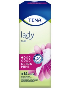 Дамски превръзки Tena Lady - Slim Ultra Mini, 14 броя