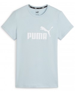 Дамска тениска Puma - Essentials Logo Tee , синя