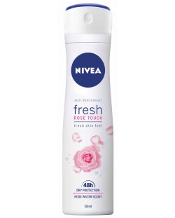 Nivea Спрей дезодорант Rose Touch, 150 ml