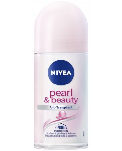 Nivea Рол-он против изпотяване Pearl & Beauty, 50 ml
