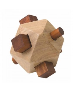 Дървена главоблъсканица Woody - Блокчета и греди