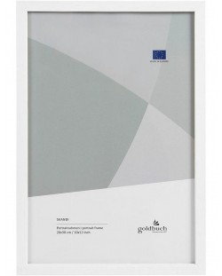 Дървена рамка за снимки Goldbuch Skandi - Бяла, 20 x 30 cm