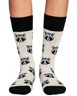 Дамски чорапи Crazy Sox - Енот, размер 35-39