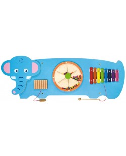 Дървена играчка за стена Viga - Слон  