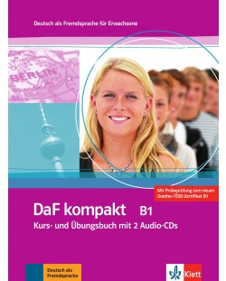 DaF kompakt: Немски език - ниво B1 + 2 CD