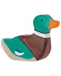 Дървена фигурка Holztiger - Плаващ паток