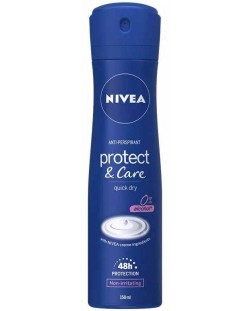 Nivea Спрей дезодорант Protect & Care, 150 ml