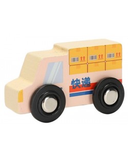 Дървена играчка Smart Baby - Камионче