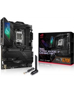 Дънна платка ASUS - ROG Strix X670E-F Gaming WiFi, AM5