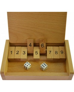 Дървена игра за смятане Goki - Затвори кутията