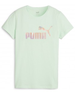 Дамска тениска Puma - ESS+ Summer Daze, размер XS, зелена