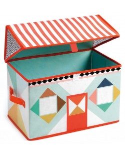 Кутия за играчки Djeco - Къща