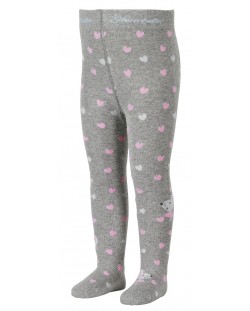 Детски памучен чорапогащник за момичета Sterntaler - 68 cm, 4-6 месеца
