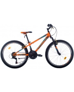 Детски велосипед Ѕрrіnt - Casper 24", оранжев/син