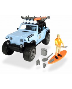 Детска играчка Dickie Toys Playlife -  Джип със сърфист,  22 cm