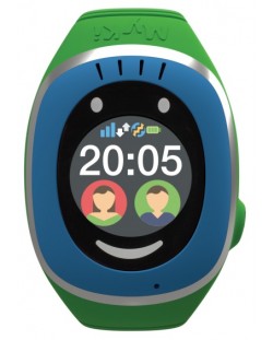 Детски смарт часовник MyKi - Touch, 1.22'', Blue
