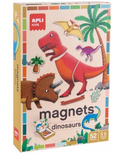 Детска магнитна игра Apli - Динозаври
