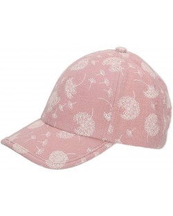 Детска лятна бейзболна шапка Sterntaler - Розова, 53 cm, 2-4 г