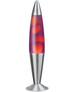 Декоративна лампа Rabalux - Lollipop 4106, 25 W, 42 x 11 cm, лилава