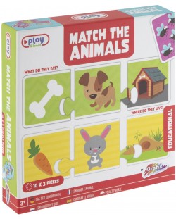 Детска игра Grafix - Намери правилната двойка, животни