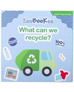 Детска магнитна книжка Bigjigs - Уча се да рециклирам
